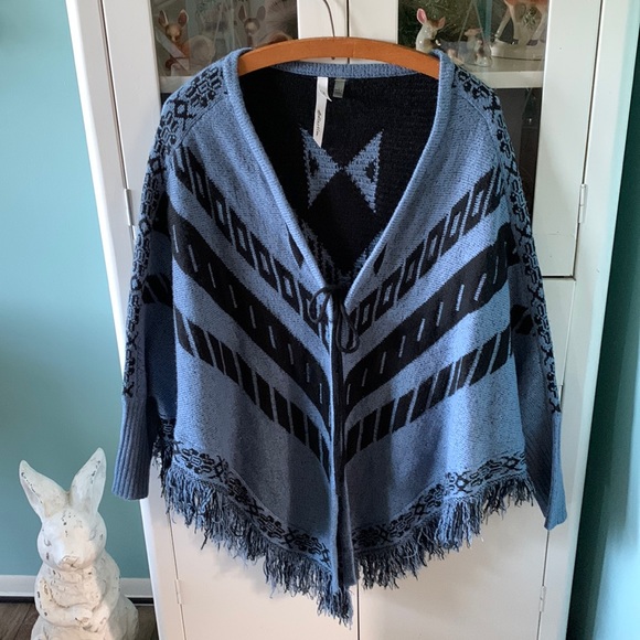 NY Collection sz L sweater shawl cardigan euc - Picture 1 of 9